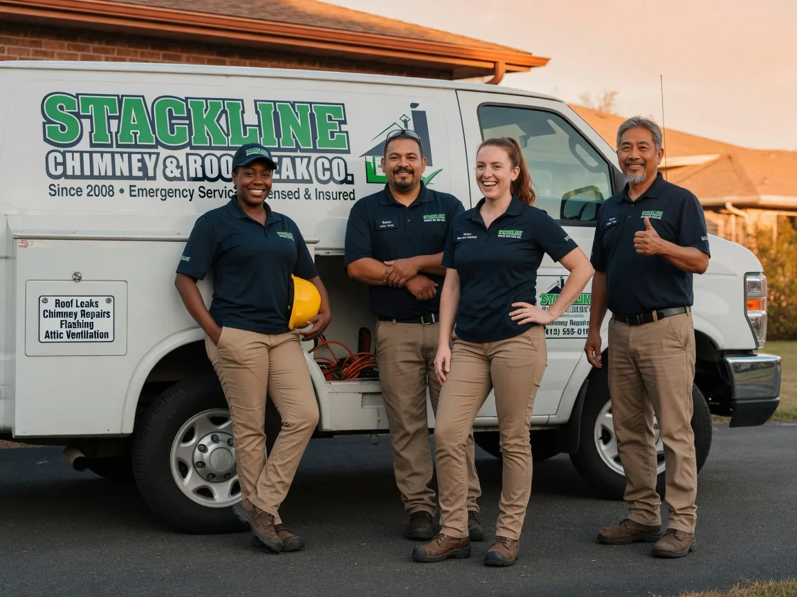 Chimney flashing repair company in Turpin, OK